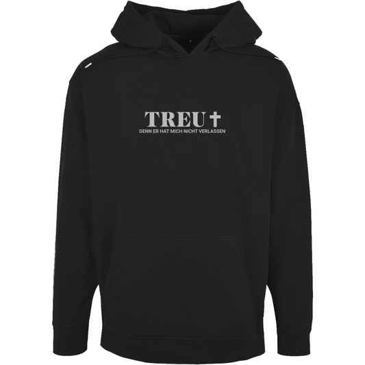 Treu - christlicher Unisex Oversize Hoodie