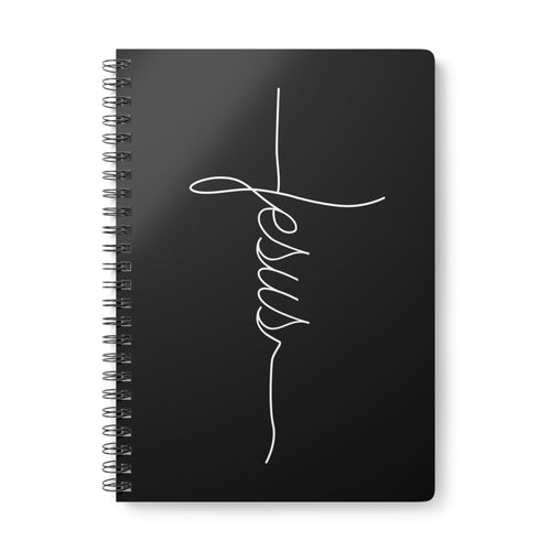 Jesus Kreuz Logo | Christliches Notizbuch | Christliche Geschenke | Gesegnet