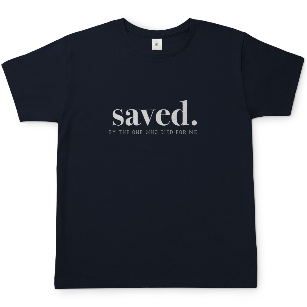 Saved christliches Herren T-Shirt