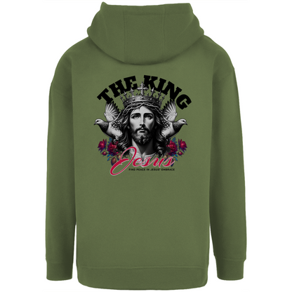 The King Jesus - christlicher Unisex Oversize Hoodie