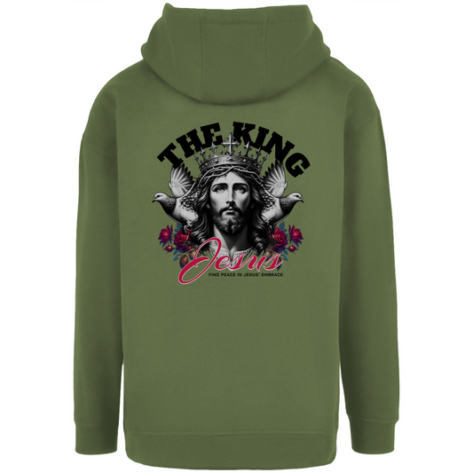 The King Jesus - christlicher Unisex Oversize Hoodie