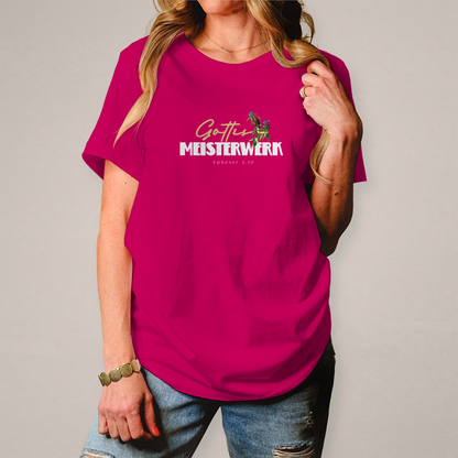 Gottes Meisterwerk | Christliches T-Shirt Damen | Christliche T-Shirts Damen | Gesegnet