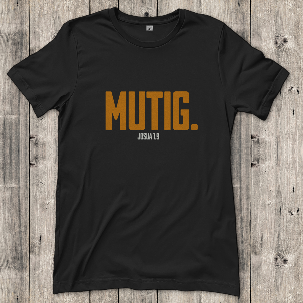 Mutig | Christliches T-Shirt Damen | Christliche T-Shirts Damen | Gesegnet