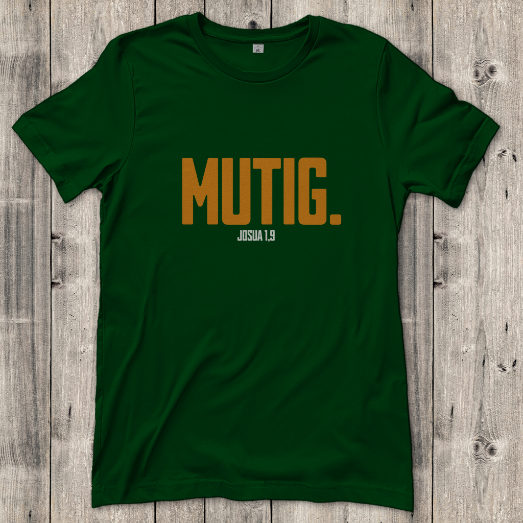 Mutig | Christliches T-Shirt Damen | Christliche T-Shirts Damen | Gesegnet