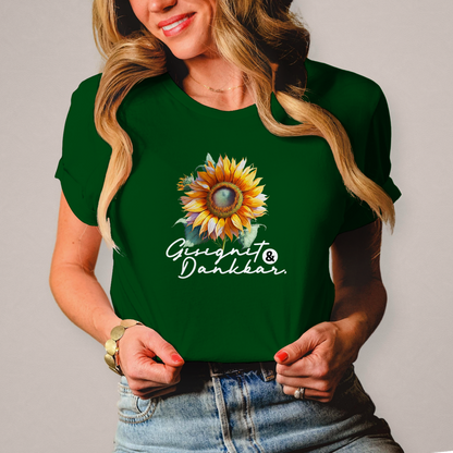 Gesegnet & Dankbar | Christliches T-Shirt Damen | Christliche T-Shirts Damen | Gesegnet