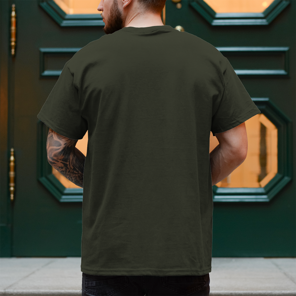 Stark durch Ihn | Christliches T-Shirt Herren | Christliche T-Shirts | Gesegnet