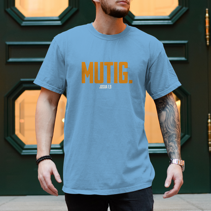 Mutig | Christliches T-Shirt Herren | Christliche T-Shirts | Gesegnet