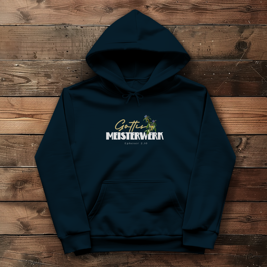 Gottes Meisterwerk | Christlicher Hoodie Damen | Christliche Pullover | Gesegnet