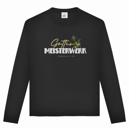 Gottes Meisterwerk | Christliches Langarmshirt Unisex | Christliche Kleidung | Gesegnet
