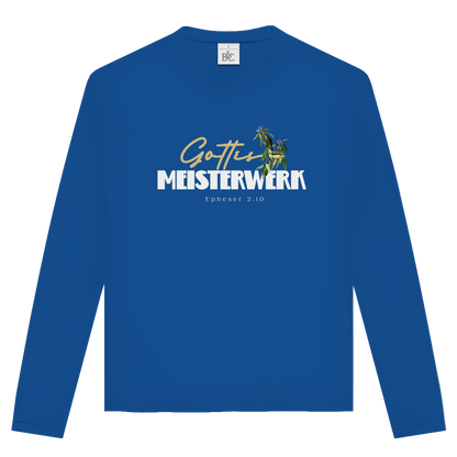 Gottes Meisterwerk | Christliches Langarmshirt Unisex | Christliche Kleidung | Gesegnet