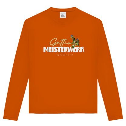 Gottes Meisterwerk | Christliches Langarmshirt Unisex | Christliche Kleidung | Gesegnet