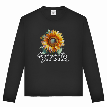 Gesegnet & Dankbar | Christliches Langarmshirt Unisex | Christliche Kleidung | Gesegnet