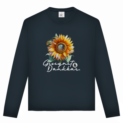 Gesegnet & Dankbar | Christliches Langarmshirt Unisex | Christliche Kleidung | Gesegnet