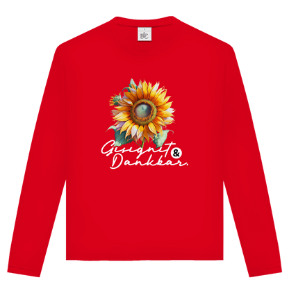 Gesegnet & Dankbar | Christliches Langarmshirt Unisex | Christliche Kleidung | Gesegnet