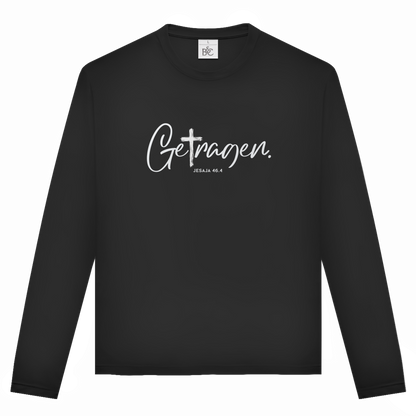 Getragen | Christliches Langarmshirt Unisex | Christliche Kleidung | Gesegnet