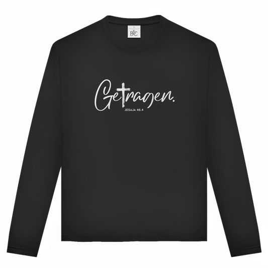 Getragen | Christliches Langarmshirt Unisex | Christliche Kleidung | Gesegnet