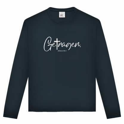 Getragen | Christliches Langarmshirt Unisex | Christliche Kleidung | Gesegnet