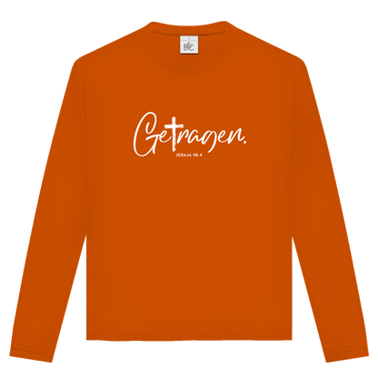 Getragen | Christliches Langarmshirt Unisex | Christliche Kleidung | Gesegnet
