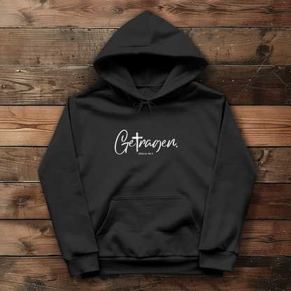 Getragen | Christlicher Hoodie Damen | Christliche Pullover | Gesegnet