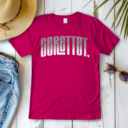 Gerettet | Christliches T-Shirt Damen | Christliche T-Shirts Damen | Gesegnet
