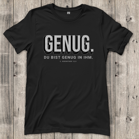 Genug | Christliches T-Shirt Damen | Christliche T-Shirts Damen | Gesegnet