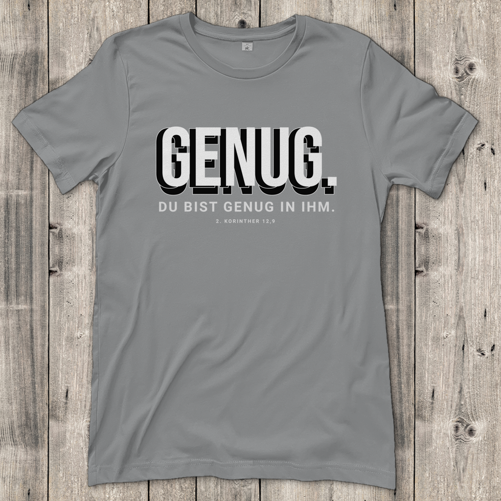Genug | Christliches T-Shirt Damen | Christliche T-Shirts Damen | Gesegnet