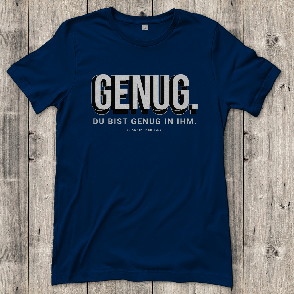 Genug | Christliches T-Shirt Damen | Christliche T-Shirts Damen | Gesegnet