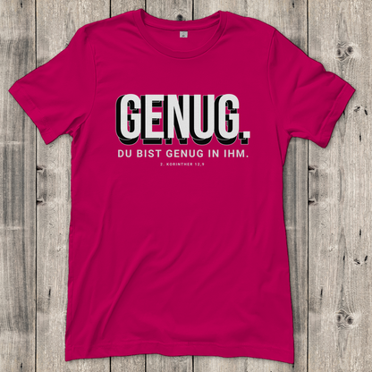 Genug | Christliches T-Shirt Damen | Christliche T-Shirts Damen | Gesegnet