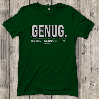 Genug | Christliches T-Shirt Damen | Christliche T-Shirts Damen | Gesegnet