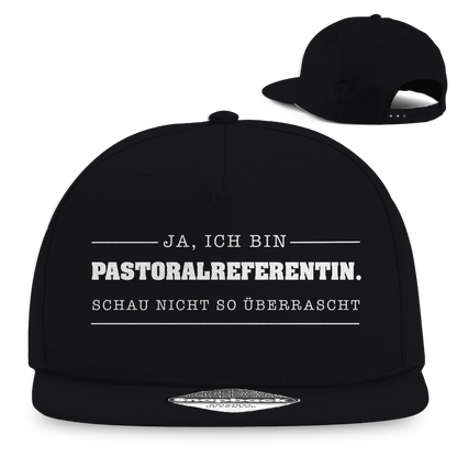 Ja ich bin Pastoralreferentin | Christliche Snapback Cap | Christliche Kleidung | Gesegnet