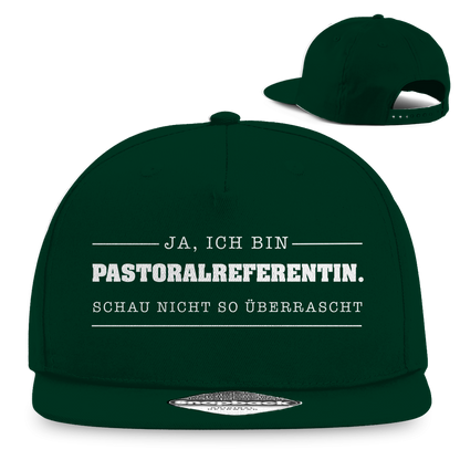 Ja ich bin Pastoralreferentin | Christliche Snapback Cap | Christliche Kleidung | Gesegnet