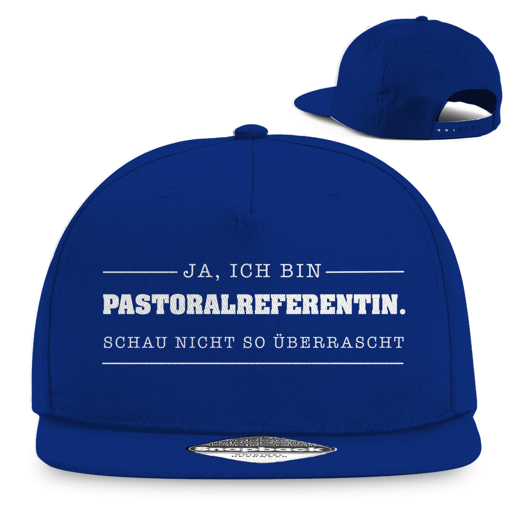 Ja ich bin Pastoralreferentin | Christliche Snapback Cap | Christliche Kleidung | Gesegnet