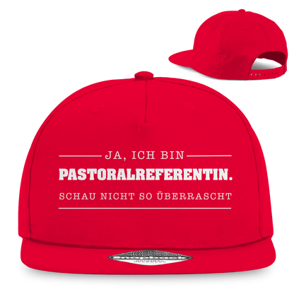 Ja ich bin Pastoralreferentin | Christliche Snapback Cap | Christliche Kleidung | Gesegnet