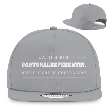 Ja ich bin Pastoralreferentin | Christliche Snapback Cap | Christliche Kleidung | Gesegnet