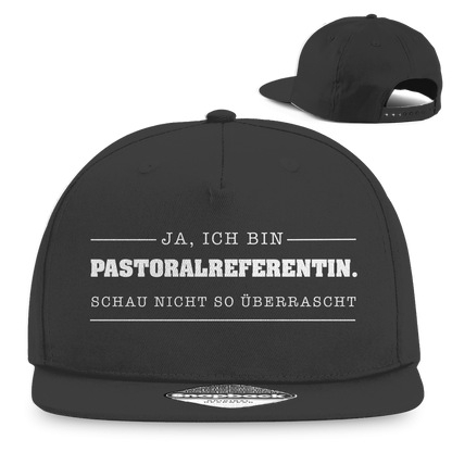 Ja ich bin Pastoralreferentin | Christliche Snapback Cap | Christliche Kleidung | Gesegnet