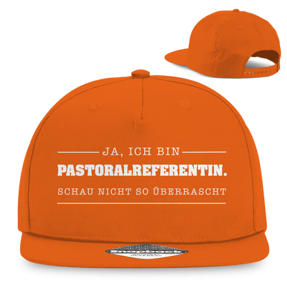 Ja ich bin Pastoralreferentin | Christliche Snapback Cap | Christliche Kleidung | Gesegnet