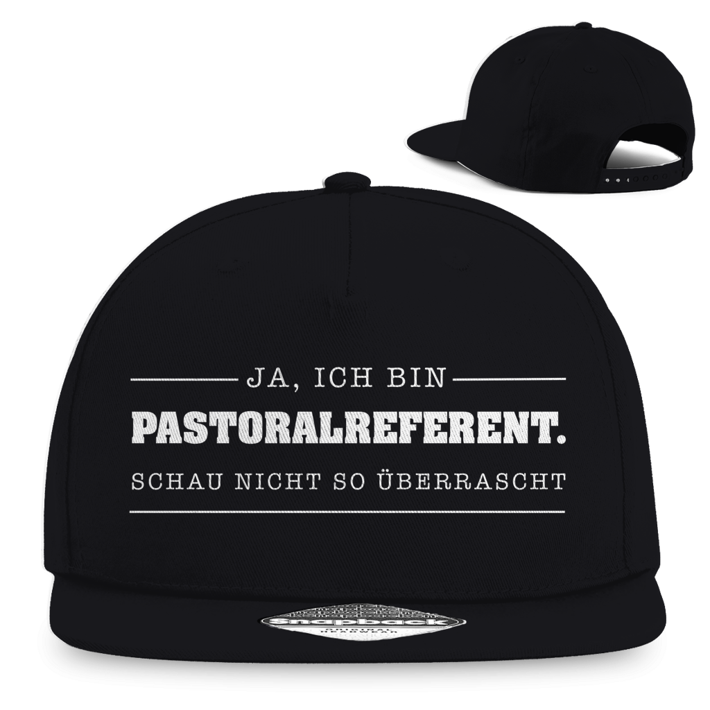 Ja ich bin Pastoralreferent | Christliche Snapback Cap | Christliche Kleidung | Gesegnet