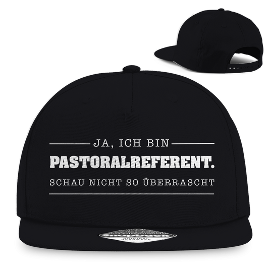 Ja ich bin Pastoralreferent | Christliche Snapback Cap | Christliche Kleidung | Gesegnet