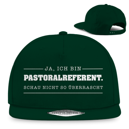 Ja ich bin Pastoralreferent | Christliche Snapback Cap | Christliche Kleidung | Gesegnet