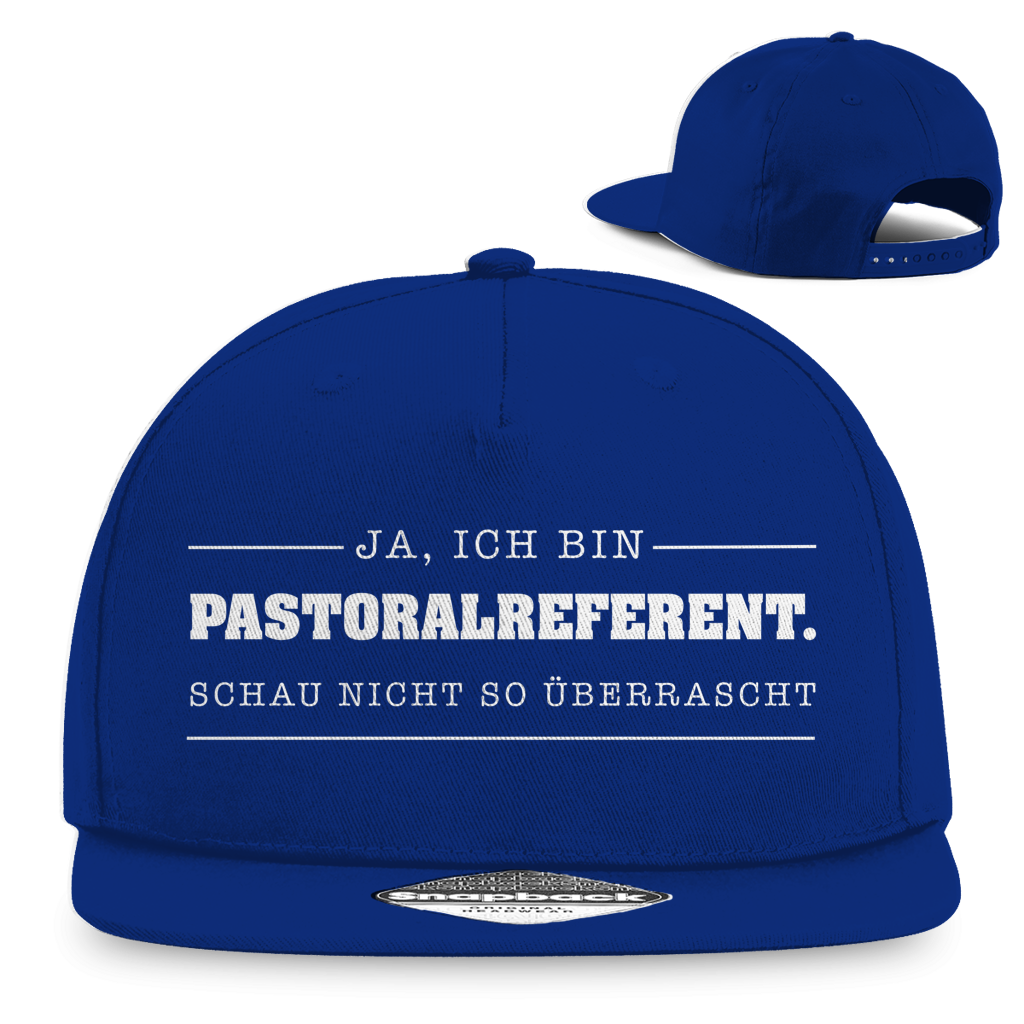 Ja ich bin Pastoralreferent | Christliche Snapback Cap | Christliche Kleidung | Gesegnet