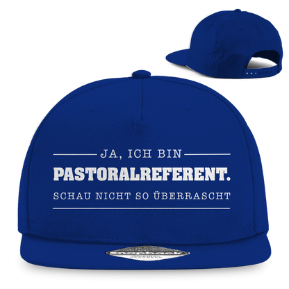 Ja ich bin Pastoralreferent | Christliche Snapback Cap | Christliche Kleidung | Gesegnet