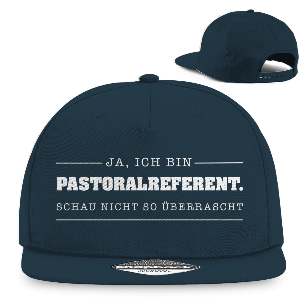 Ja ich bin Pastoralreferent | Christliche Snapback Cap | Christliche Kleidung | Gesegnet