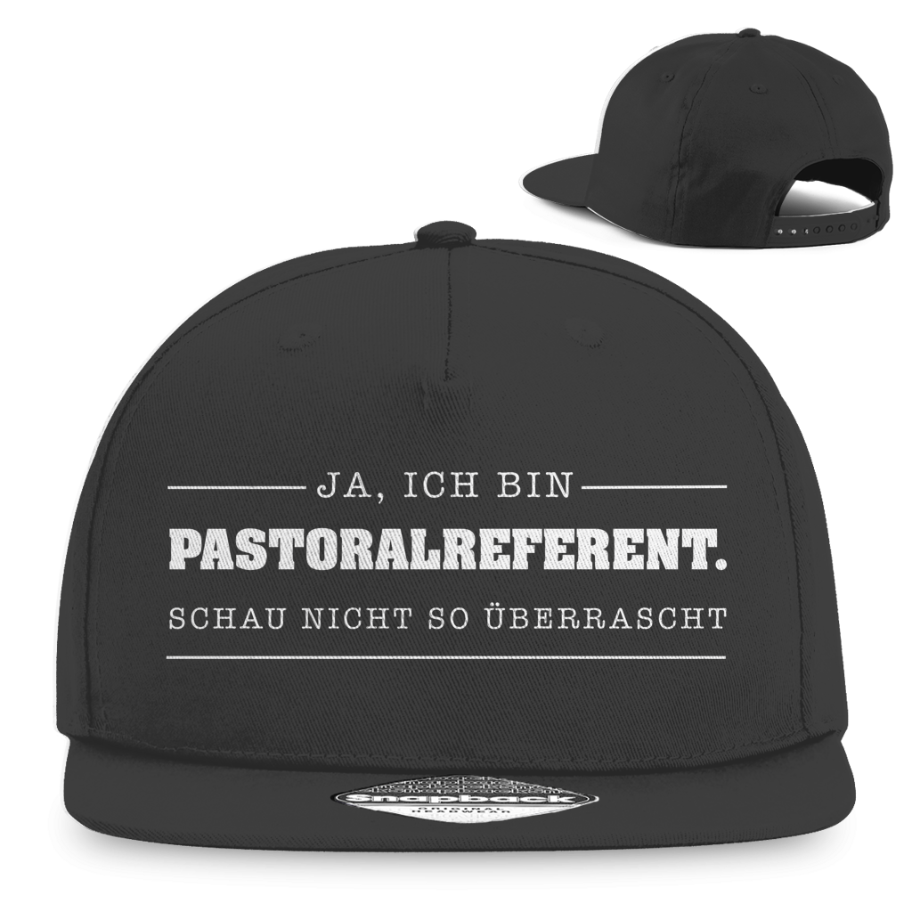 Ja ich bin Pastoralreferent | Christliche Snapback Cap | Christliche Kleidung | Gesegnet