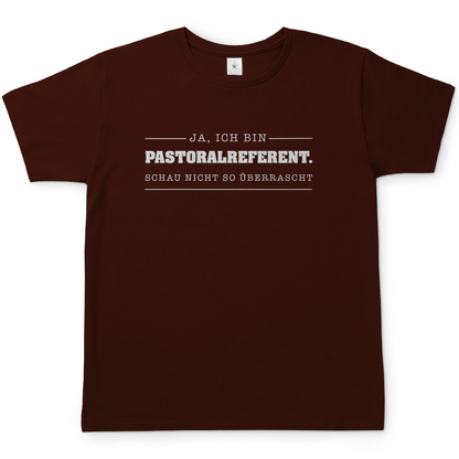 Ja ich bin Pastoralreferent | Christliches T-Shirt Herren | Christliche T-Shirts | Gesegnet