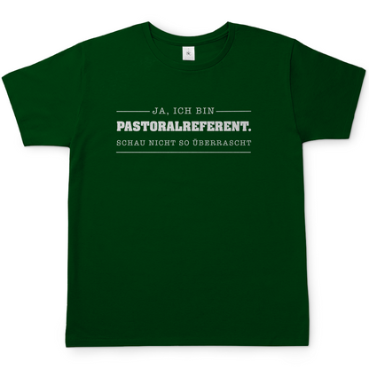 Ja ich bin Pastoralreferent | Christliches T-Shirt Herren | Christliche T-Shirts | Gesegnet