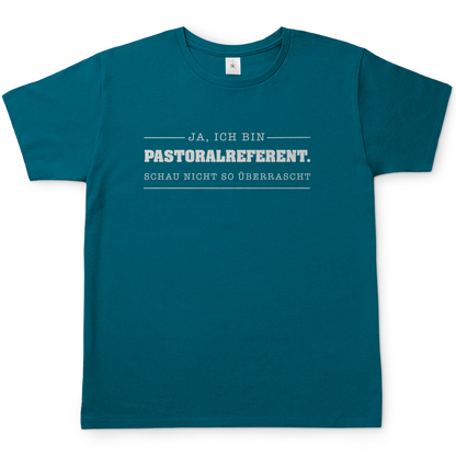 Ja ich bin Pastoralreferent | Christliches T-Shirt Herren | Christliche T-Shirts | Gesegnet