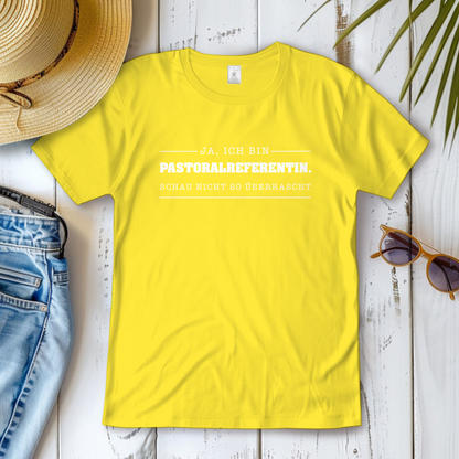 Ja ich bin Pastoralreferentin | Christliches T-Shirt Damen | Christliche T-Shirts Damen | Gesegnet