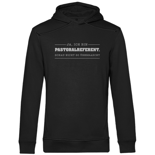Ja ich bin Pastoralreferent | Christlicher Hoodie Herren | Christliche Hoodies | Gesegnet