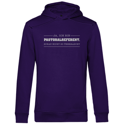 Ja ich bin Pastoralreferent | Christlicher Hoodie Herren | Christliche Hoodies | Gesegnet