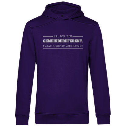 Ja ich bin Gemeindereferent | Christlicher Hoodie Herren | Christliche Hoodies | Gesegnet